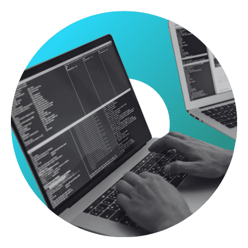 Managed Mobility Icon with Gradient Circle